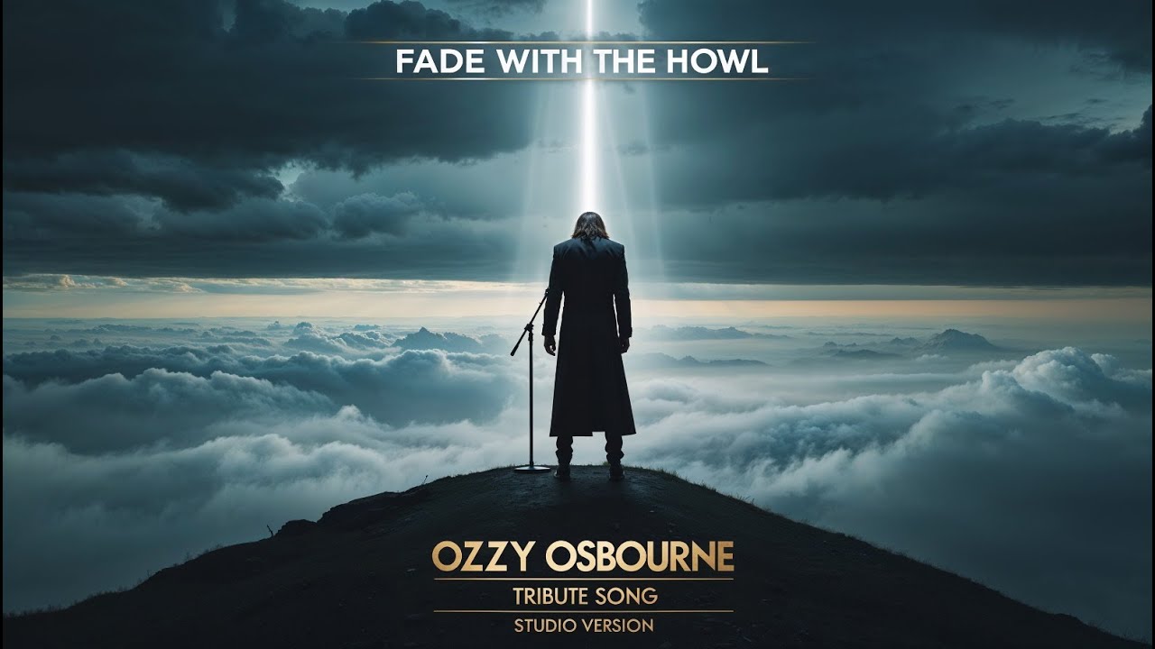🎸 Ozzy Osbourne Tribute🕯️Fade With the Howl –The Studio Cut🕯️(Official Marc Ryder Project Video)