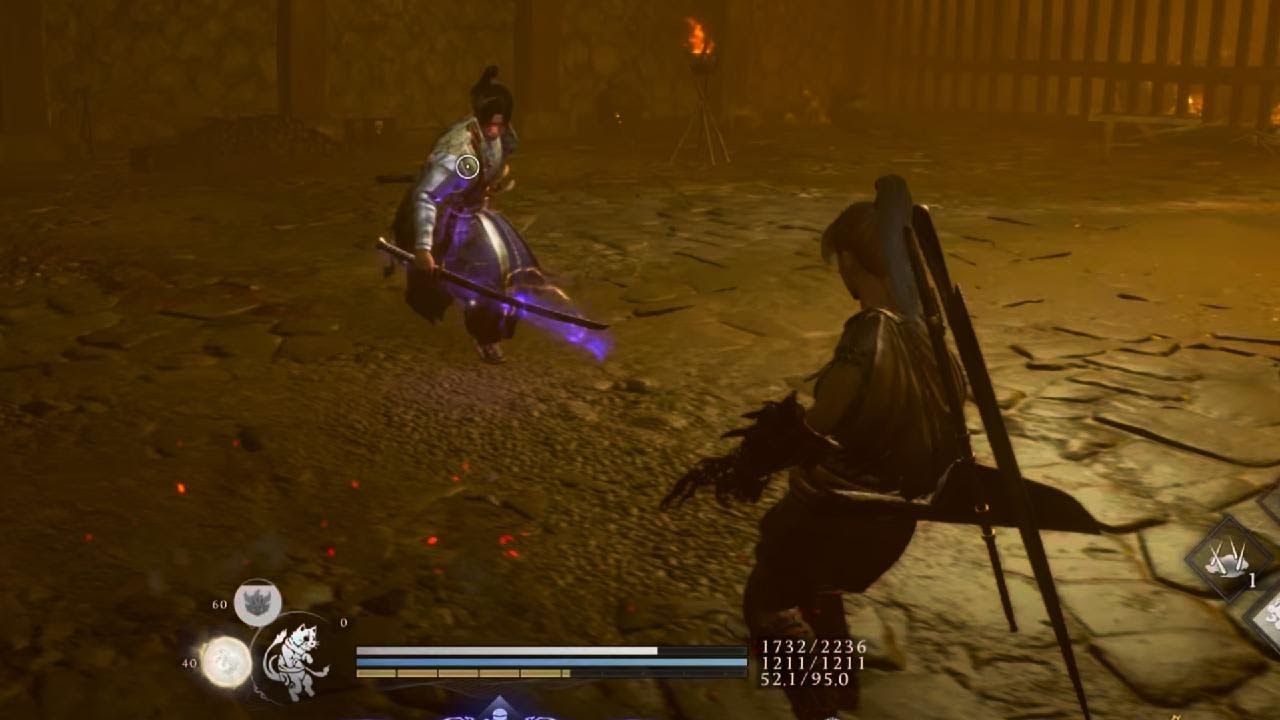 初過 德川國松 忍者 片手鉤 仁王3 Nioh 3