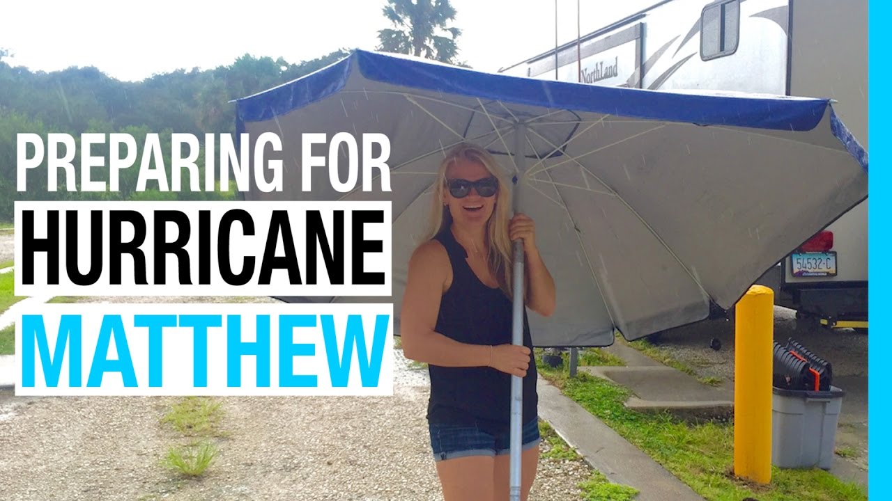 RV Florida: Preparing for Hurricane Matthew in St. Augustine FL (Ep 24 Keep Your Daydream)