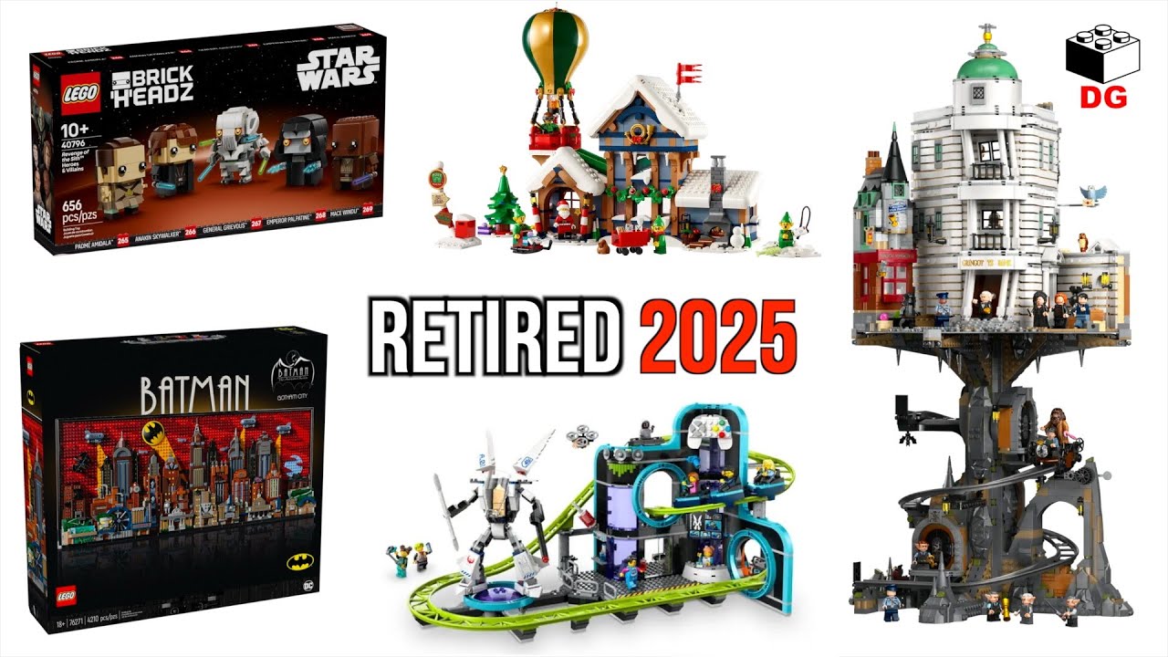 5 LEGO Sets Retired in 2025 Already EXPLODING in Value!