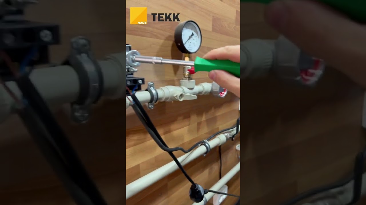 Просте налаштування реле тиску за 1 хвилину! ТЕКК