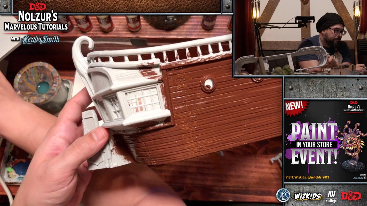 Ep. 38: Falling Star Sailing Ship Pt.1 - D&D Nolzur’s Marvelous Tutorials with RealmSmith