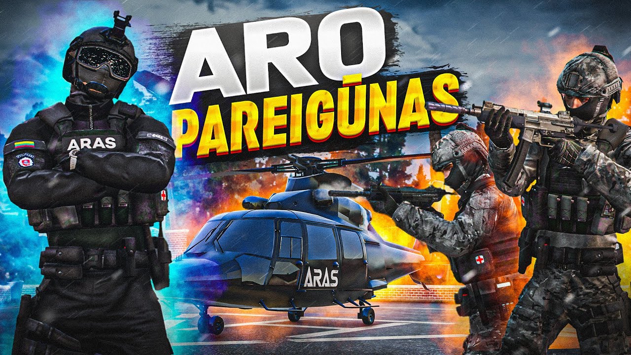 SPECIALIOJI ARAS OPERACIJA ∣ GTA ROLEPLAY LIETUVIŠKAI (OneX.lt)