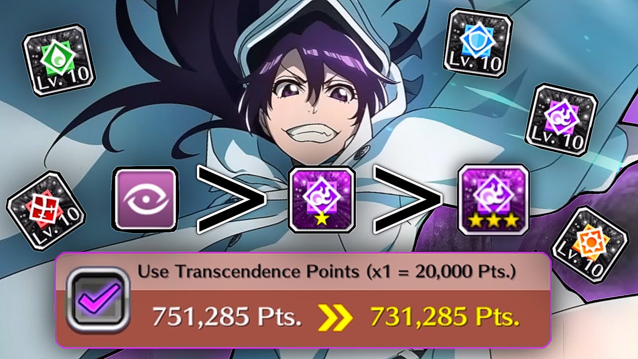 SPENDING 750,000 TRANSCENDENCE POINTS ON MY 5/5 BAMBIETTA’S 6th SLOT!!! |  Bleach: Brave Souls