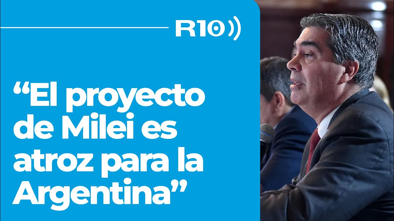 MILEI CONVOCÓ A EXTRAORDINARIAS EN FEBRERO | Jorge Capitanich en #MañanaSylvestre