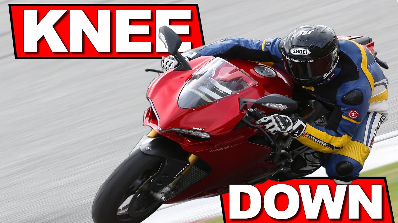 Der Knee Down - braucht KEINE extreme Schräglage.