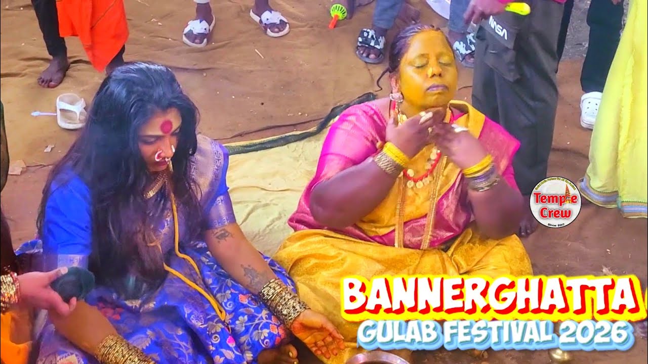 Bannerghatta Plagamma Gulab Festival 2026 | Sri Champakadhama Temple | Grand Festival  | TempleCrew 