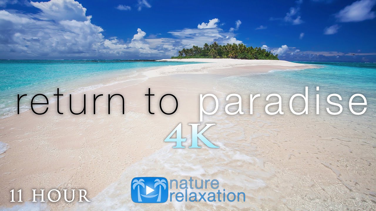 11HRS of Return to Paradise - Escape to Fiji Islands in 4K UHD + Soothing Music for Deep Relaxation