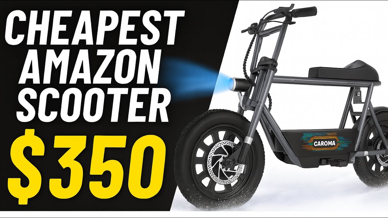 Тестирование самоката Amazon/Temu/Ali Express | Caroma D3