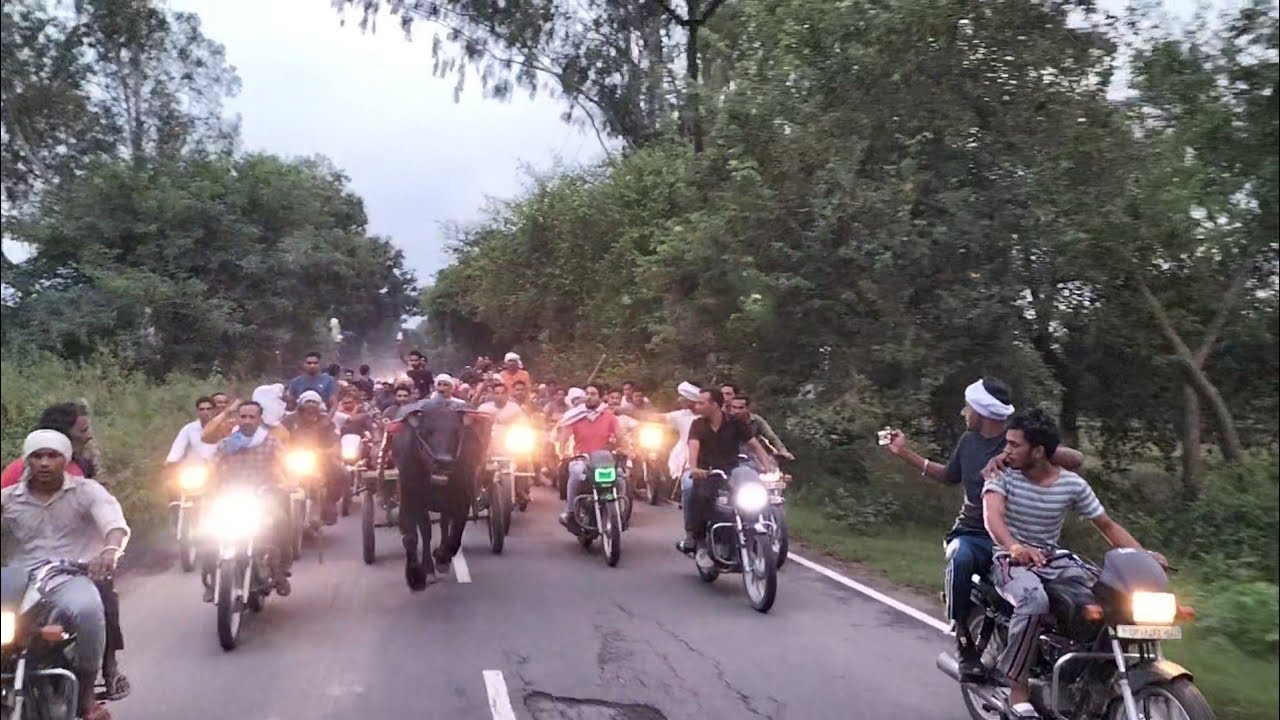 पप्पू धनपुरा vs रिजवान किठौर,6kmआज का विजेता🏆🏆पप्पू धनपुरा🔥#farmingking0805#jhotarace2023 #garhganga