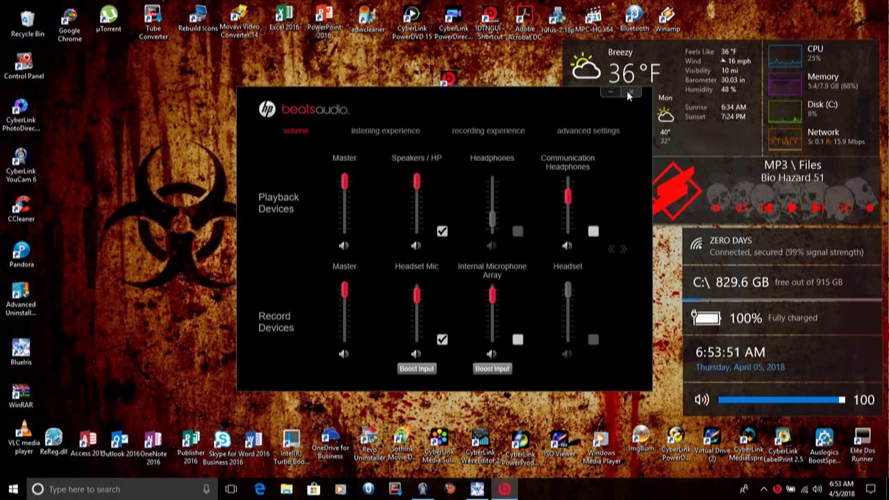 Get  Beats Audio Control Panel Back After Win 10 Latest Update