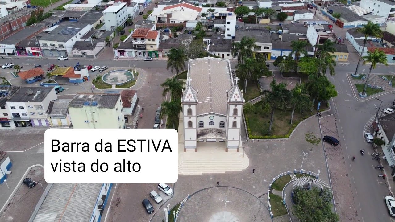 BARRA DA ESTIVA BAHIA, VISTA DO ALTO. DJI MINI 2