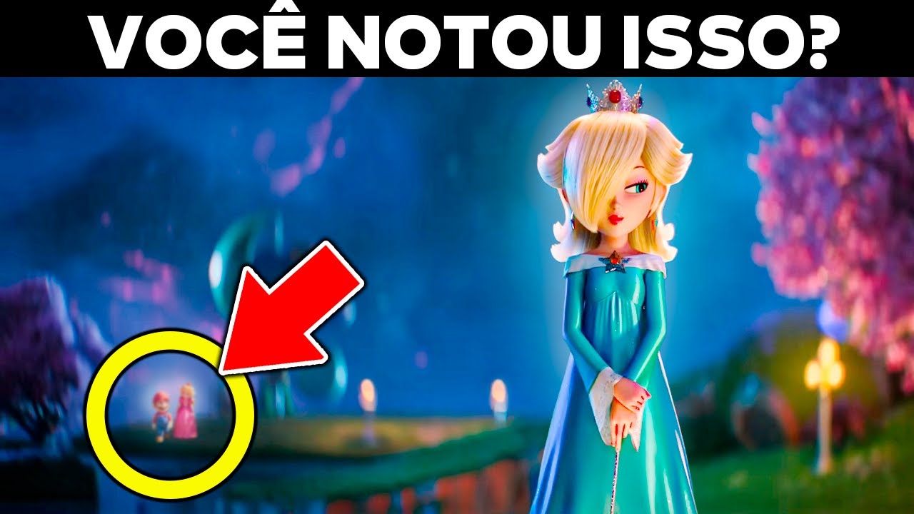 16 DETALHES e EASTER EGGS Que Você Perdeu em SUPER MARIO GALAXY o Filme (Trailer)