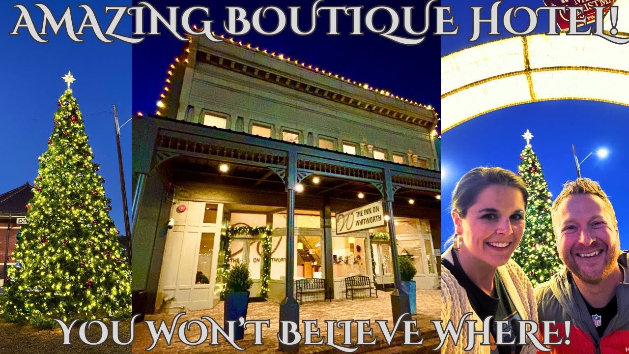 Потрясающий бутик-отель для Рождества в Миссисипи! Отель Inn on Whitworth в Брукхейвене.
