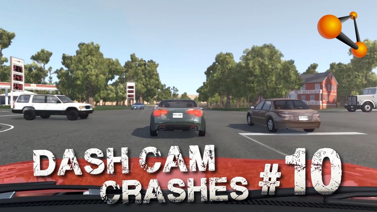 BeamNG.Drive - Dash Cam Crash Compilation #10