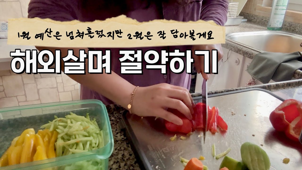 절약하며 해외살이 | 3인 가족 1월 생활비 정산 | 문어발 목표 | 한개씩 하자..