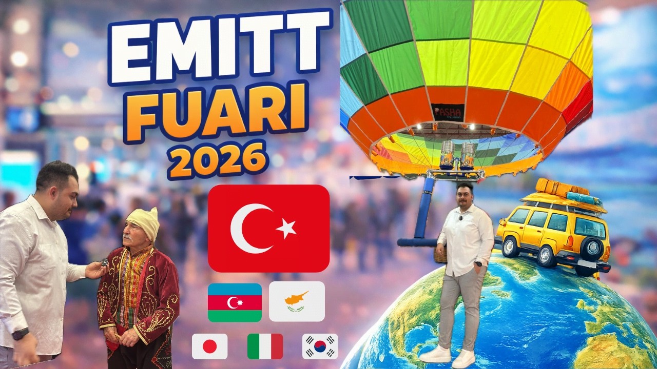 EMITT 2026 // Doğu Akdeniz Uluslararası Turizm ve Seyahat Fuarı !!