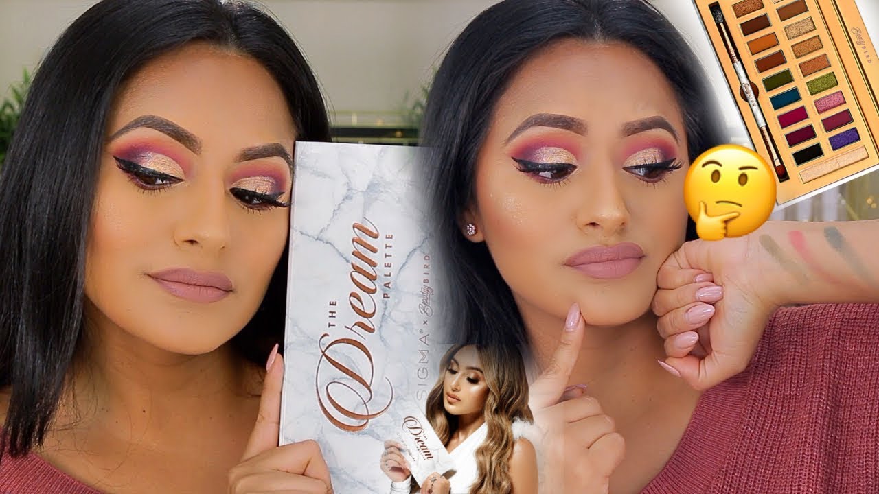 FIRST Impressions on THE DREAM PALETTE | SIGMA X BEAUTYYBIRD! Is it worth it?