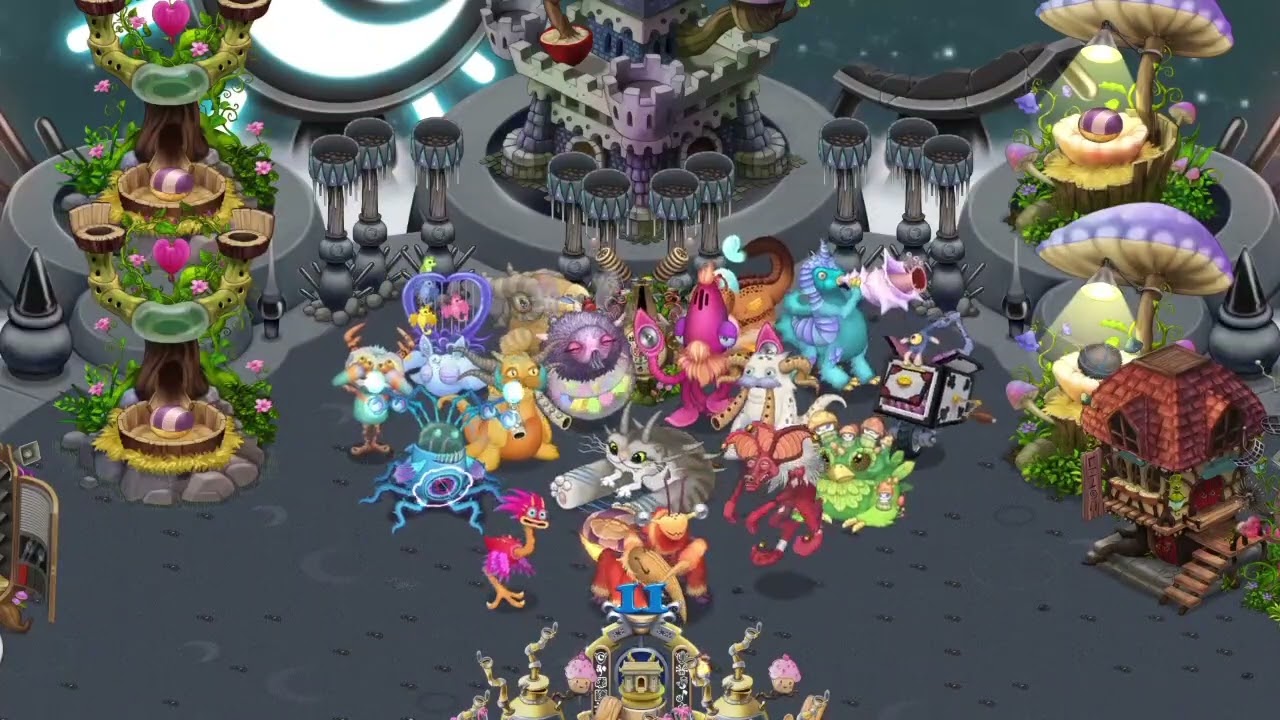 My Singing Monsters: Mythical Island (slowed down in game)