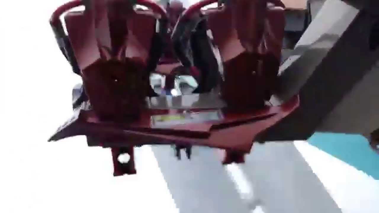 GateKeeper Back Seat Left Side POV 2014 FULL HD Cedar Point