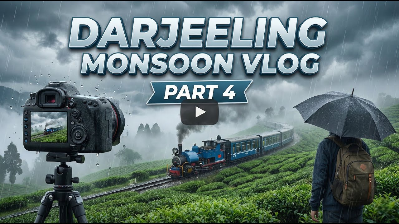 Why Darjeeling is BETTER in the Monsoon 🌧️ Tea Garden Adventure Part 4