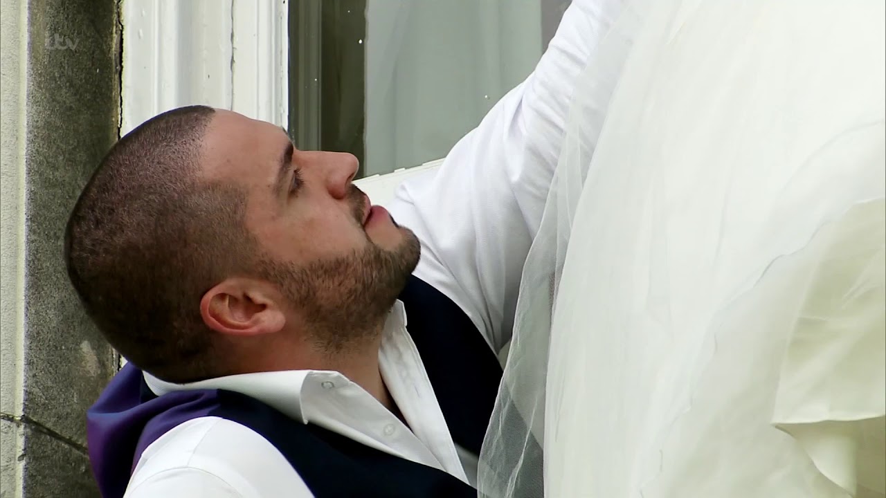 Coronation Street - Aidan Tries to Help Eva Get Down