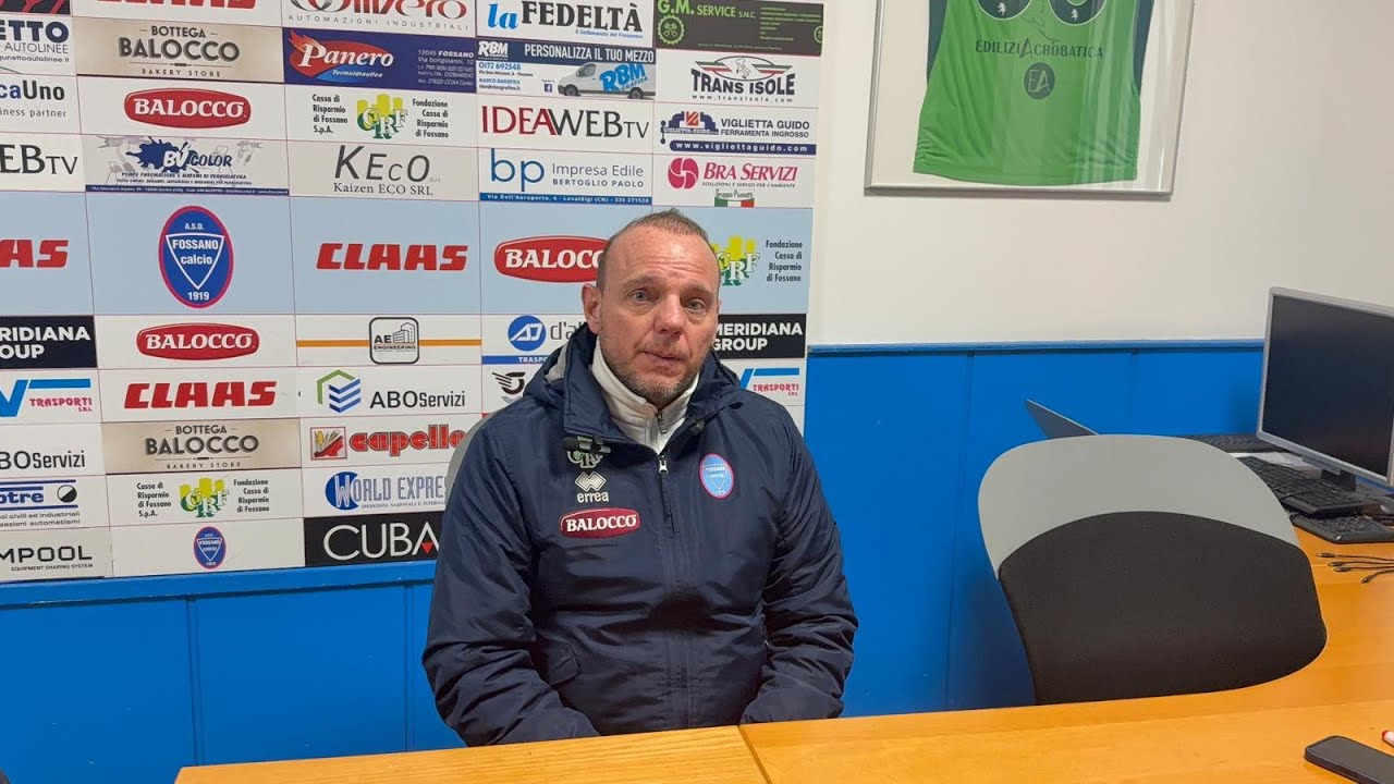 Eccellenza B, Fossano-Albese 2-2: le parole del tecnico Blues Paolo Fresia