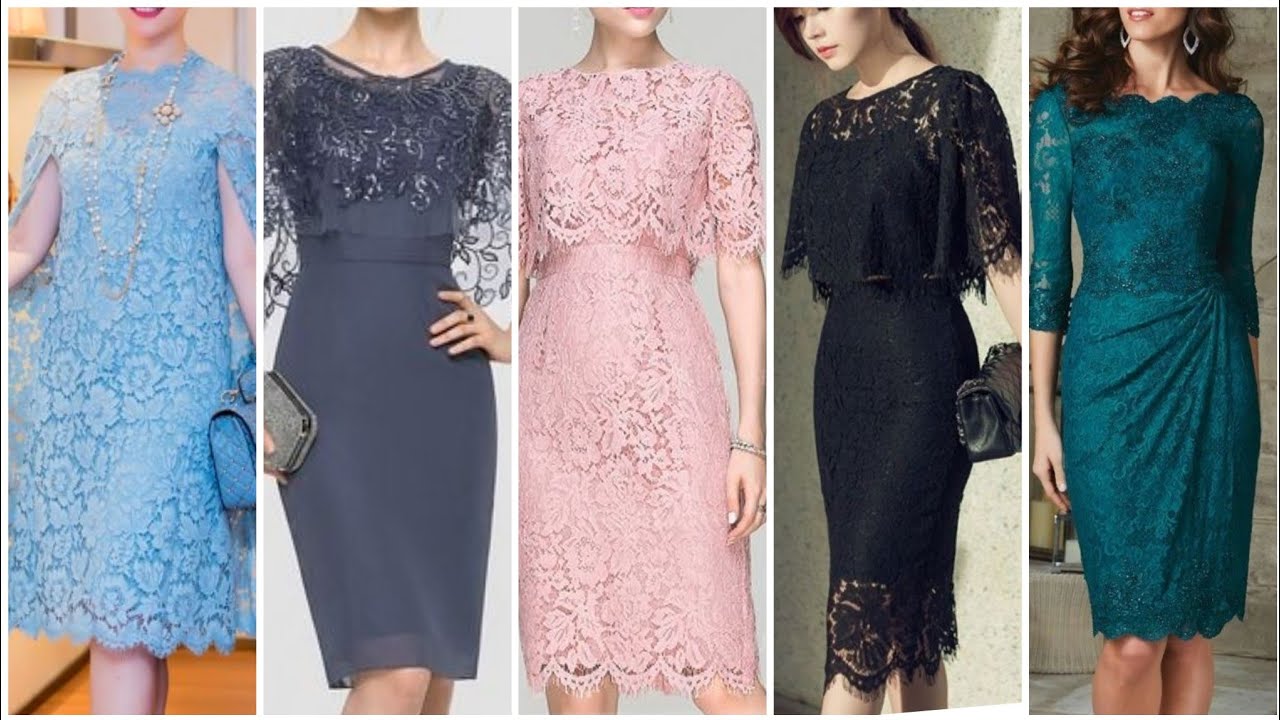 Trendiest Collection Of Lace Formal Caplat Bodycon Dresses 2021