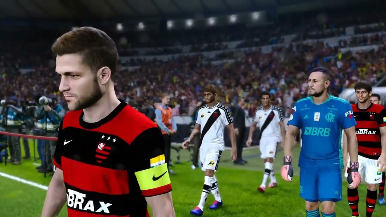 FLAMENGO X VASCO PES 2020 PS4