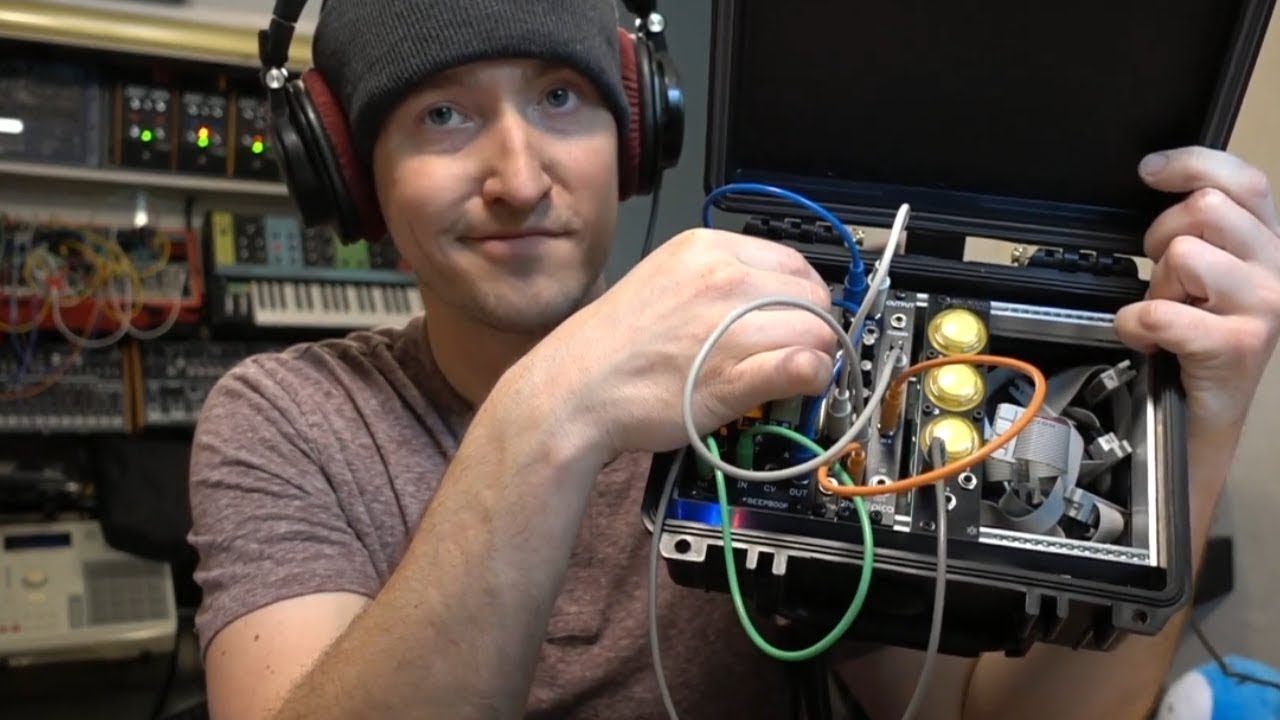 MPC Live Beat from Sampling the Radio \ Eurorack Radio Sampler + MPC Live Beat from Scratch
