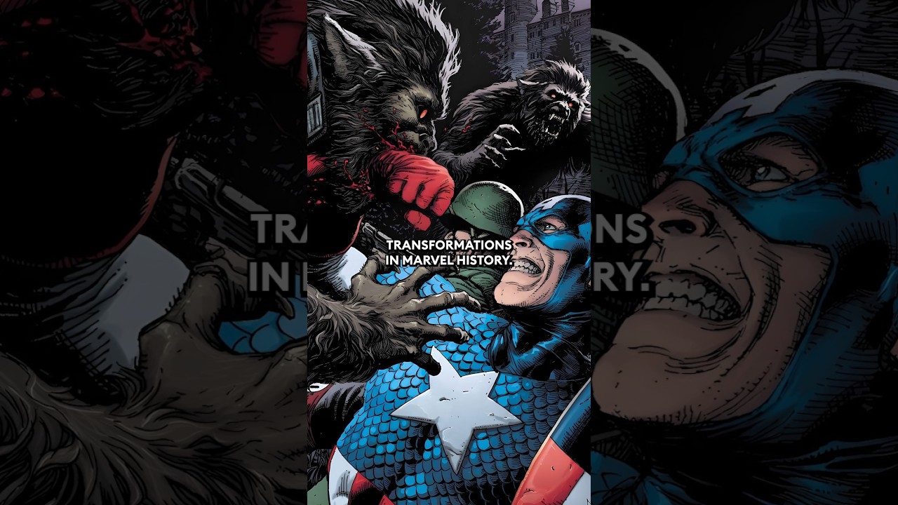 Cap-Wolf: When Captain America Became a Werewolf! #CapWolf #Marvel #WhatsInTheComic