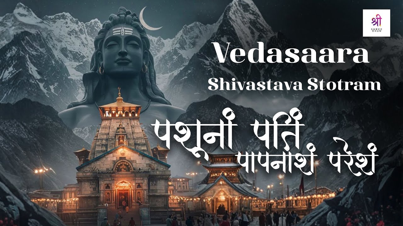 Vedasaara Shivastava Stotram | Pashunam Patim Papanasham | Adi Shankaracharya | Shree Dhun