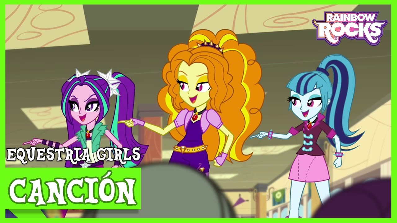 Batalla De Las Bandas | MLP: Equestria Girls | Rainbow Rocks [Español Latino]