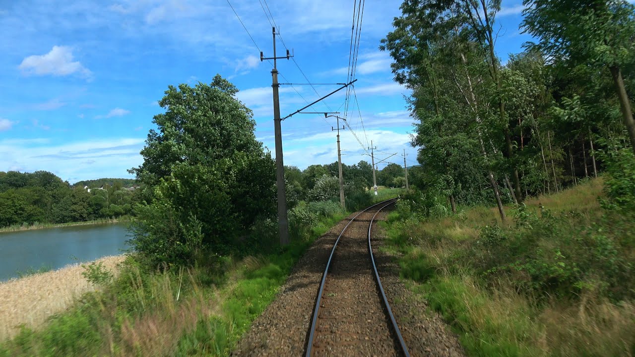 Cabview 4K EN57-2039 Bielsko-Biała Główna - Kalwaria Zebrzydowska Lanckorona + sound - 11.07.2022