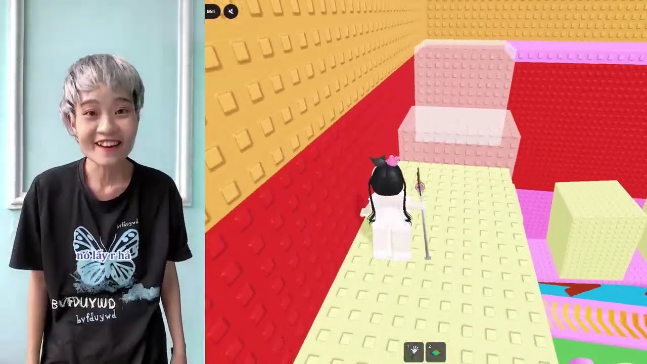 Vừa chơi Roblox Tháp troll mèo nyan vừa nghe kể chuyện | Cre: Cô em thú dị
