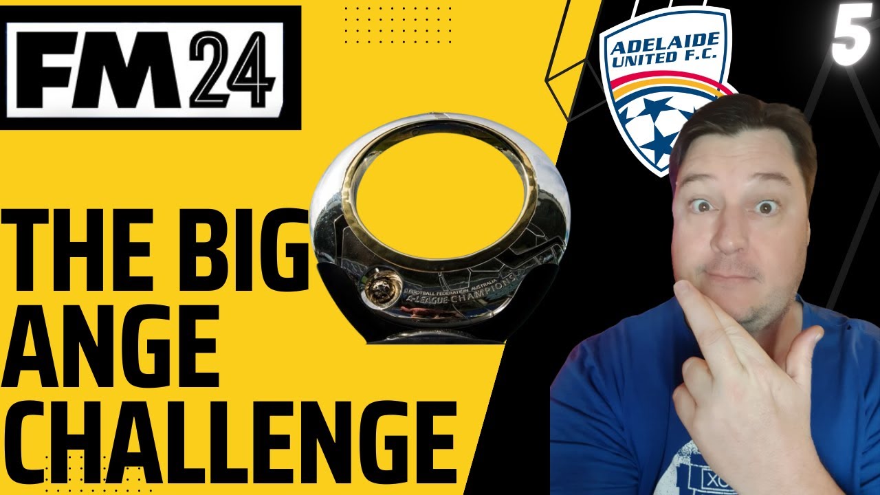THE A-LEAGUE GRAND FINAL | FM24 ANGE POSTECOGLOU CHALLENGE | FOOTBALL MANAGER 2024