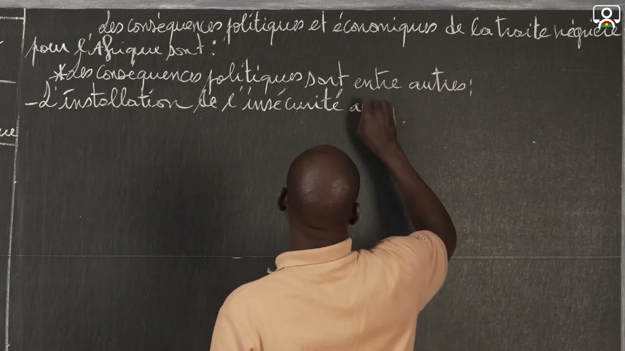 Cours - 4e - Histoire : Conséquences de la traite négrière en Afrique, Europe, Amérique  2/4
