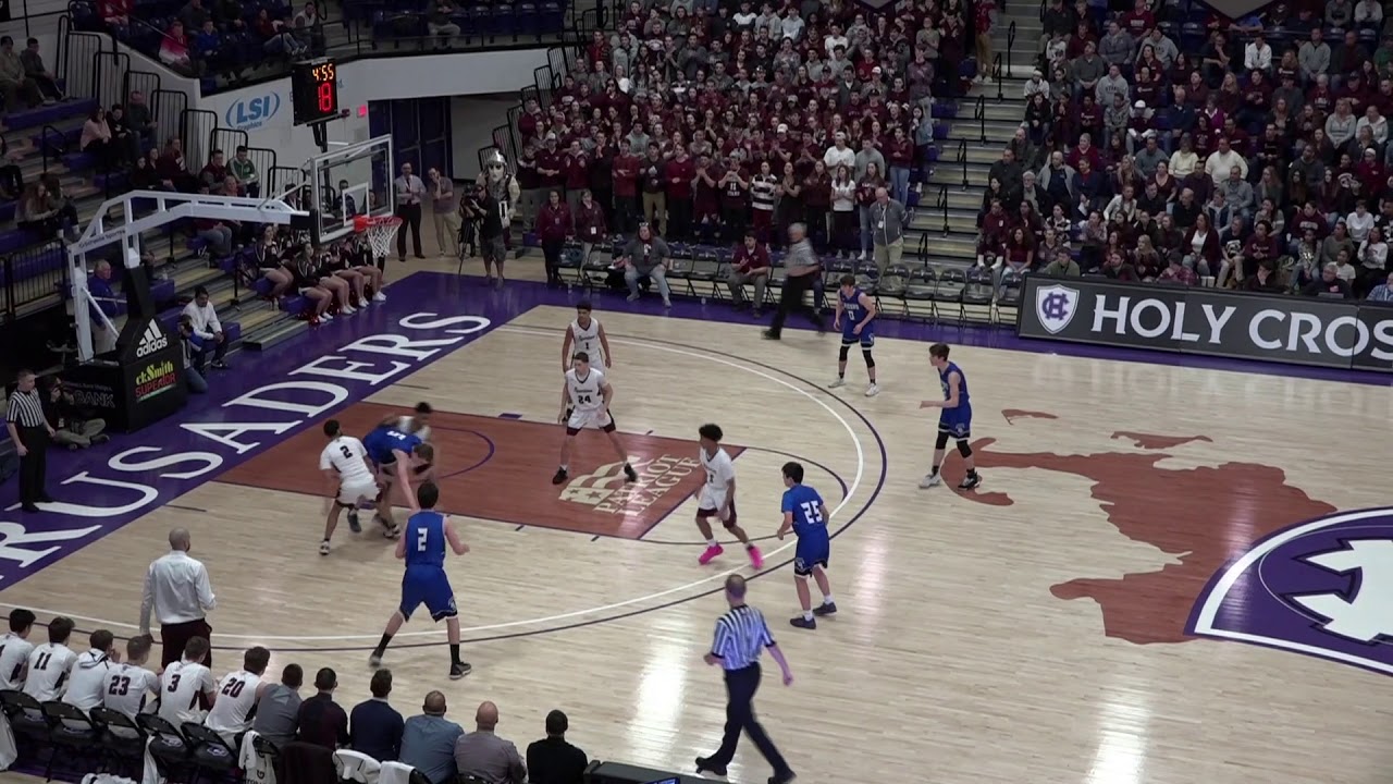 Dover-Sherborn Boys Basketball vs. Bishop Stang--3/16/2019