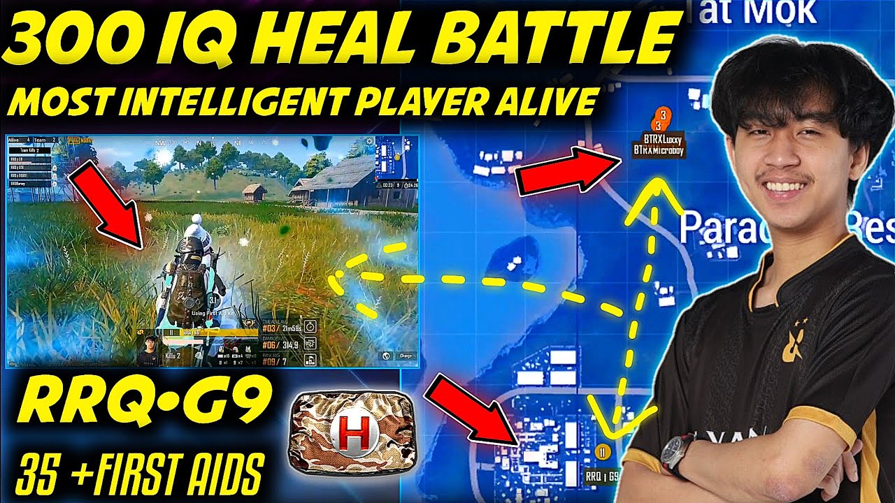 This RRQ G9's 300IQ Healing Battle Secured RRQ'S Slot In #PMGC | RRQ G9 Ends Team Secret's Hopes