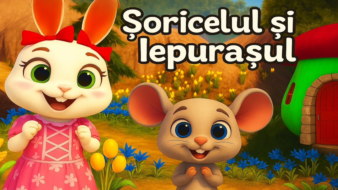 Soricelul si Iepurasul 🐭 Povesti pentru copii in Romana 🐰 Povesti Animate