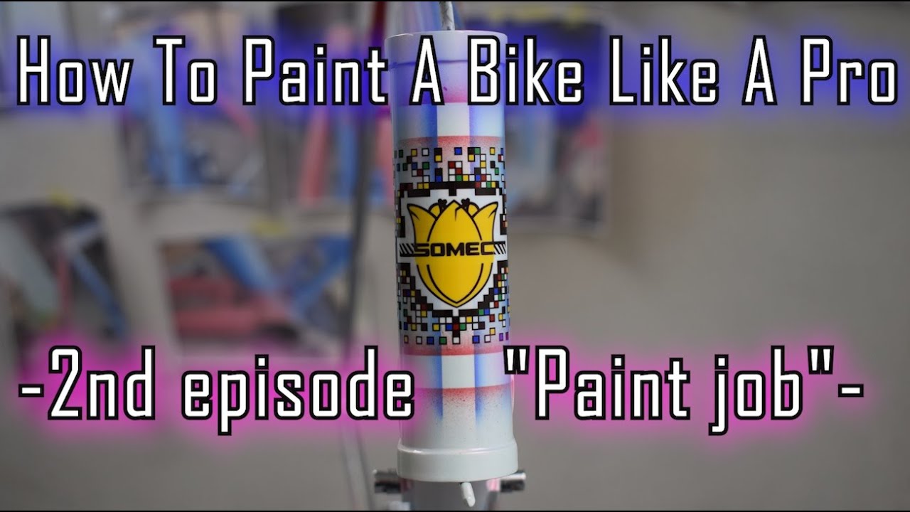 🎨How to paint a bike like a pro -2nd episode 