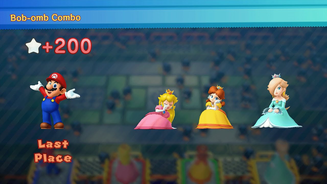 Mario Party 10 - Mario vs Peach vs Daisy vs Rosalina - Airship Central (Master Difficulty)