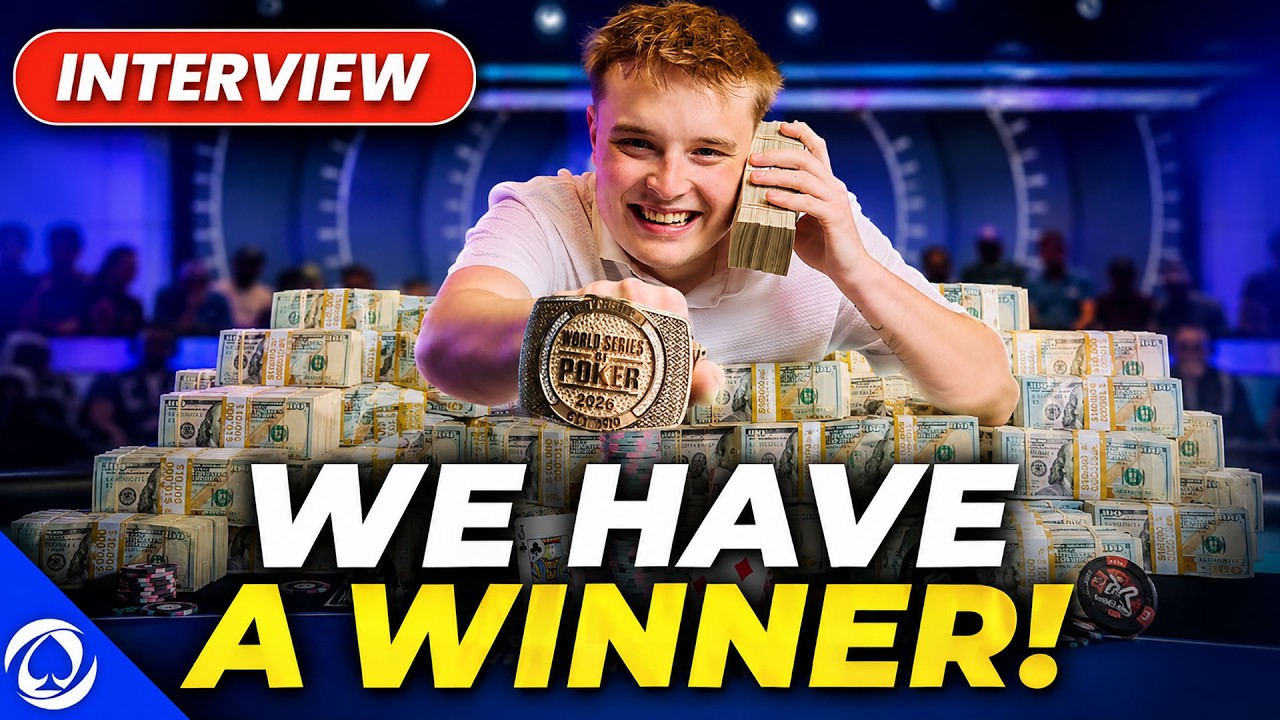 Main Event WSOP 2026 ma swojego mistrza!