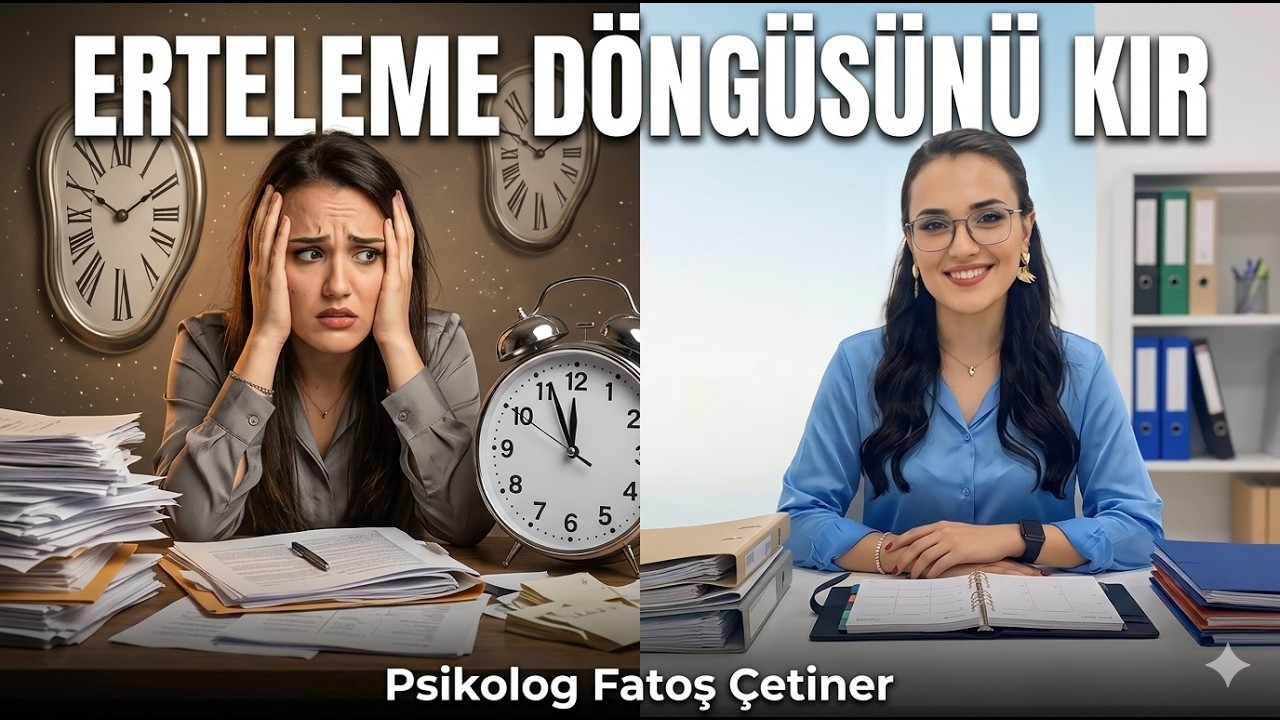 Ertelemenin Psikolojisi, Nedenleri ve Çözümleri | Psikolog Fatoş Çetiner
