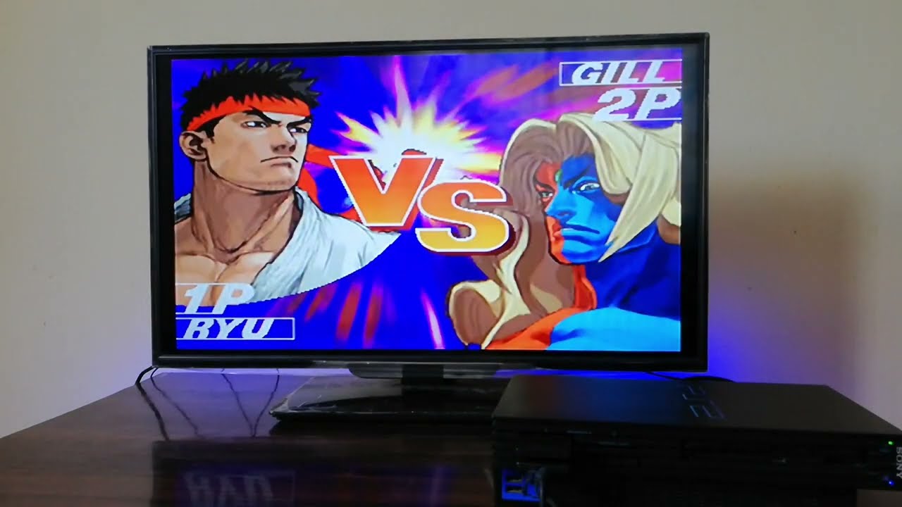 Street Fighter III: 3rd Strike | Ryu Arcade PS2 Gameplay HD (1080p)