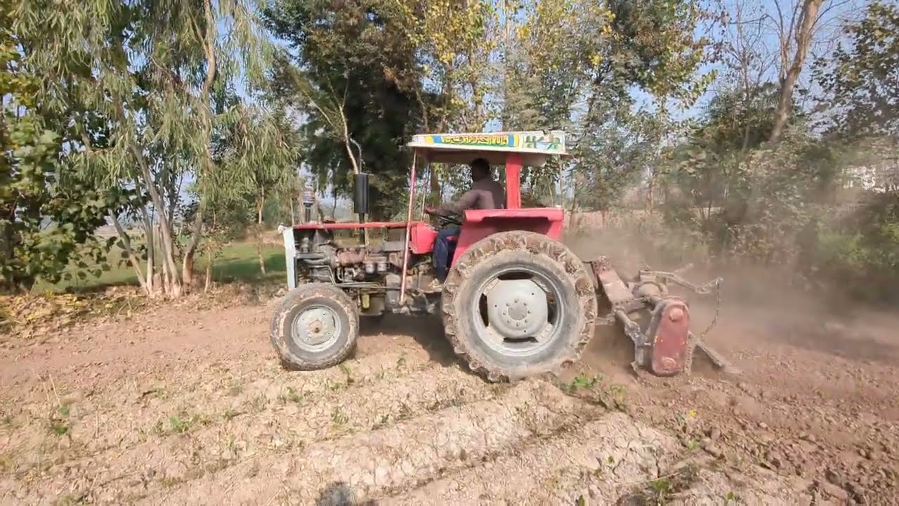 Khet Mein Tractor Aur Seed Drill Ka Kamal! 🚜🌾 | Wheat Sowing Technique 