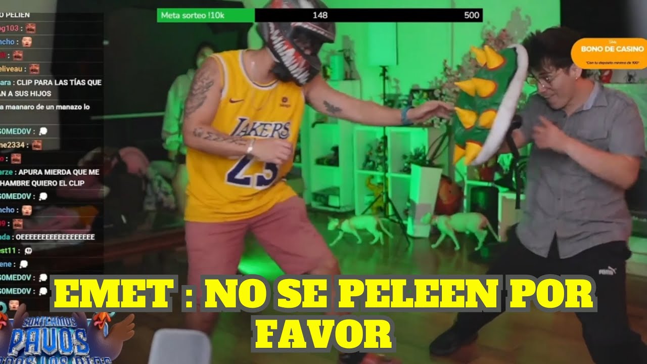 GLOGLO Y MATNAROK SE PELEAN + EMETSUKI INTENTA DETENERLOS