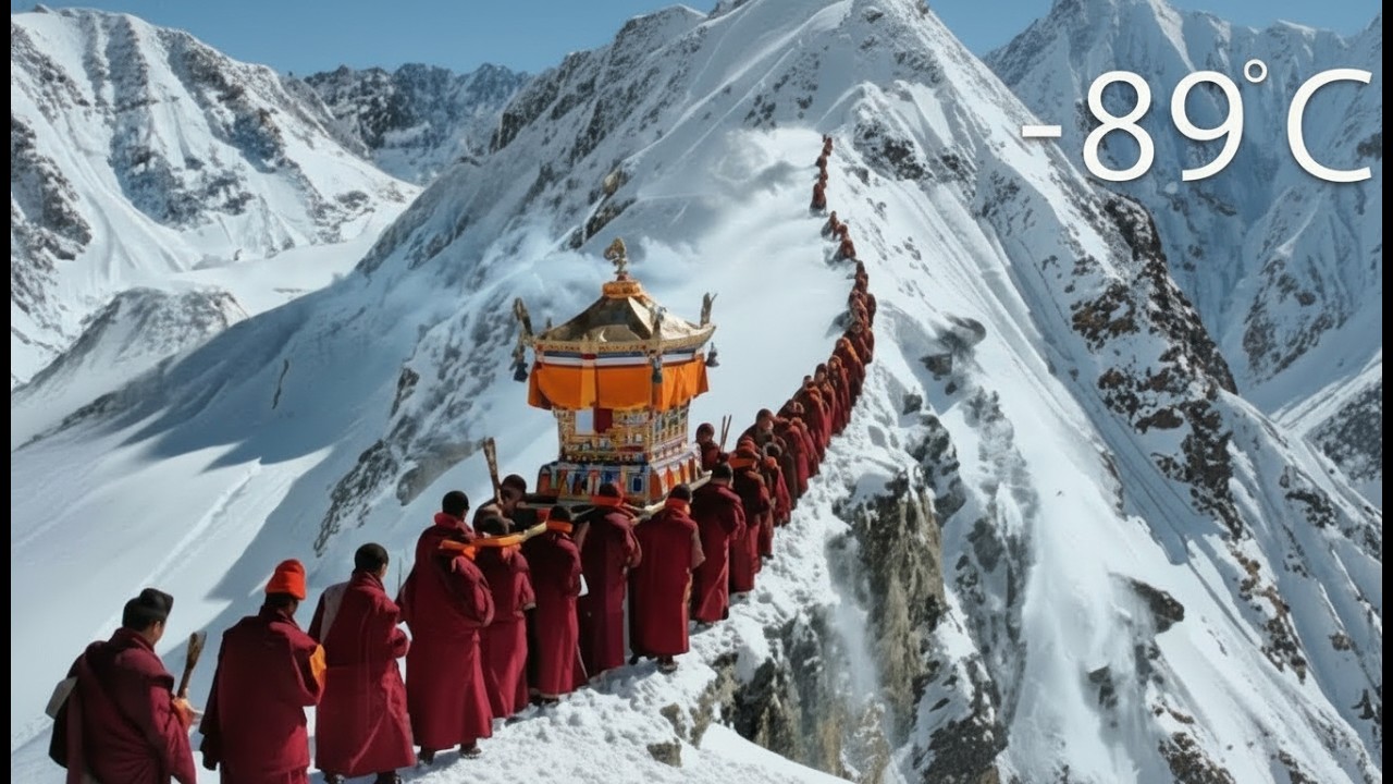 Himalayan Ice Temple Ritual 2026 🏔️ | 100 Sacred Scrolls, -89&deg;C Death