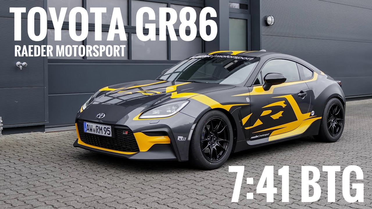 Raeder Motorsport Toyota GR86 | 7:41 BTG Nordschleife onboard