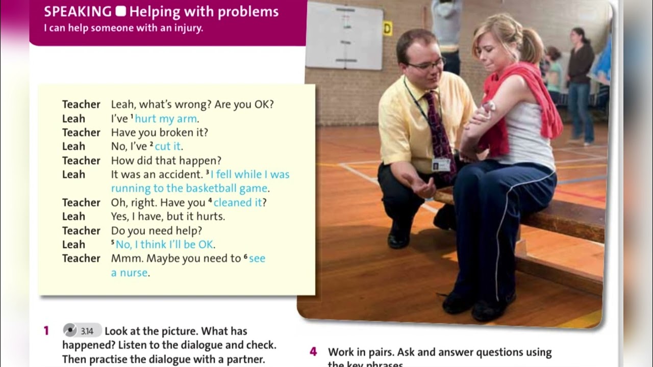English plus 7. Unit 8. Ex1 p112